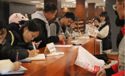 暖心接力，研学助长 贵州民族大学开展为考研学子送祝福活动
