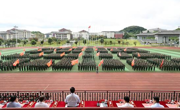 贵州民族大学举行2025年秋季应征入伍新兵欢送会