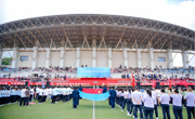 动健贵民 飞扬青春！贵州民族大学第七届阳光体育节暨第31届田径运动会开幕